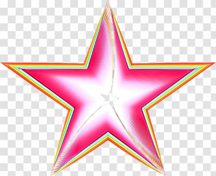 Star Pink Astronomical Object Symbol Transparent PNG