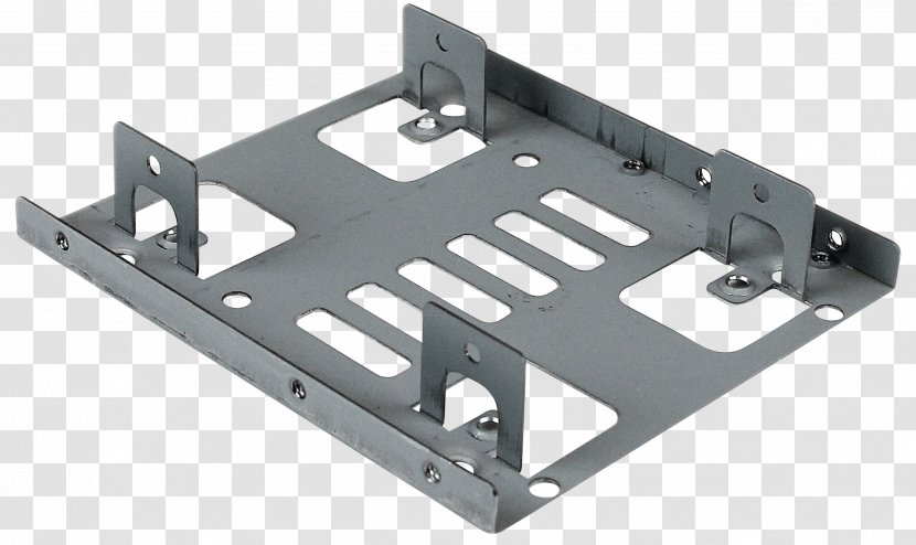 Hard Drives Serial ATA Solid-state Drive Bay Mount - Desktop Computers - Bracket Transparent PNG