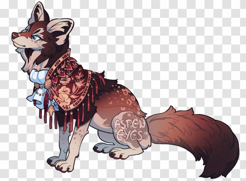 Art Museum Illustration Design Wine - Supernatural Creature - Lynx Fur Cape Transparent PNG