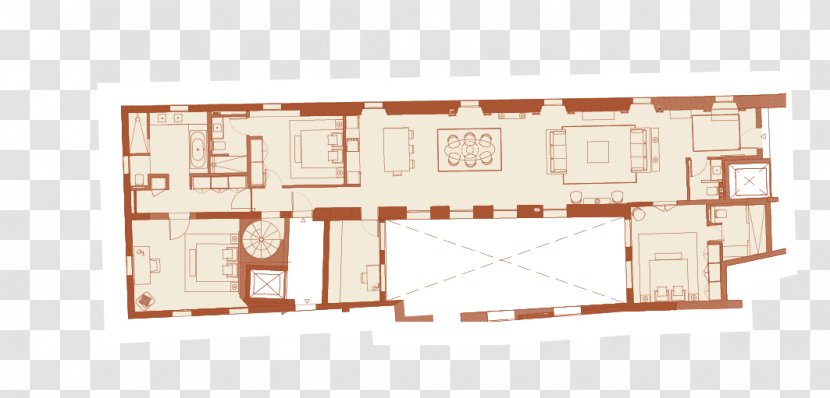 Facade Floor Plan Angle Transparent PNG