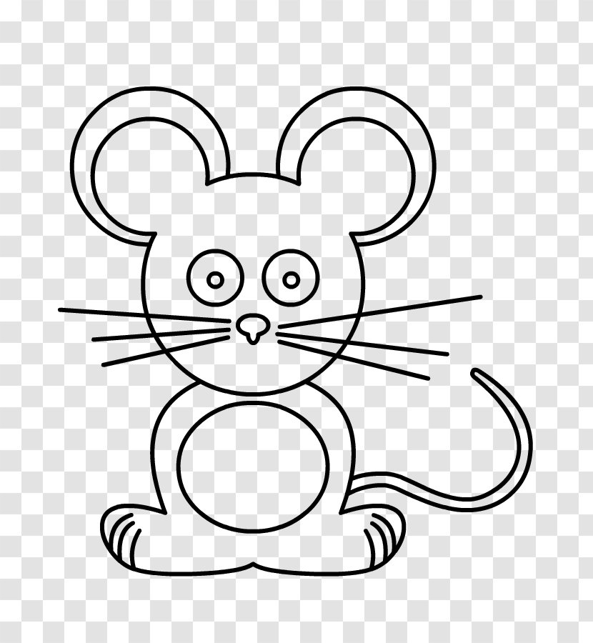 Cat Drawing Rat Kleurplaat Line Art - Cartoon - Oud Transparent PNG