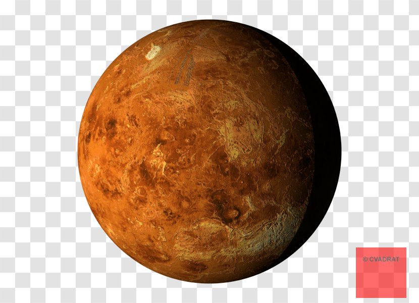 Earth Planet Venus Mercury Solar System - Mars - Planets Transparent PNG