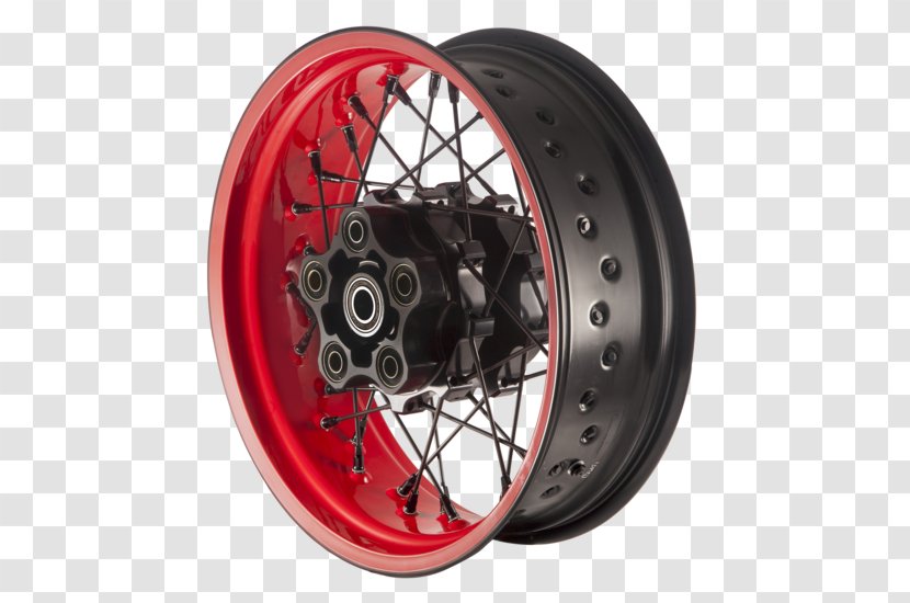 Alloy Wheel Spoke Tire Rim - Automotive System - Motorcycle Transparent PNG