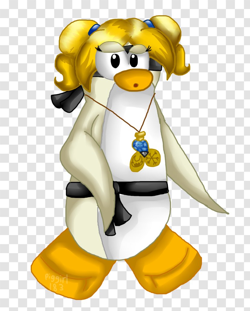 Penguin Beak Mascot Clip Art - Yellow Transparent PNG