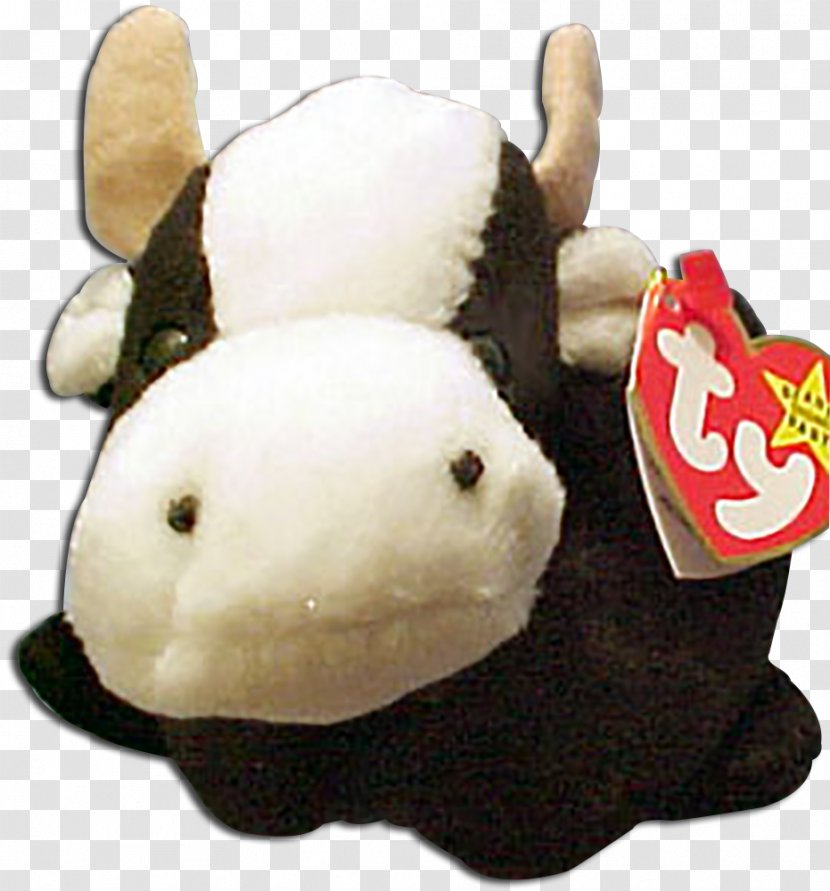 Stuffed Animals & Cuddly Toys Cattle Beanie Babies Ty Inc. Farm Animals: Dogs - Animal Transparent PNG