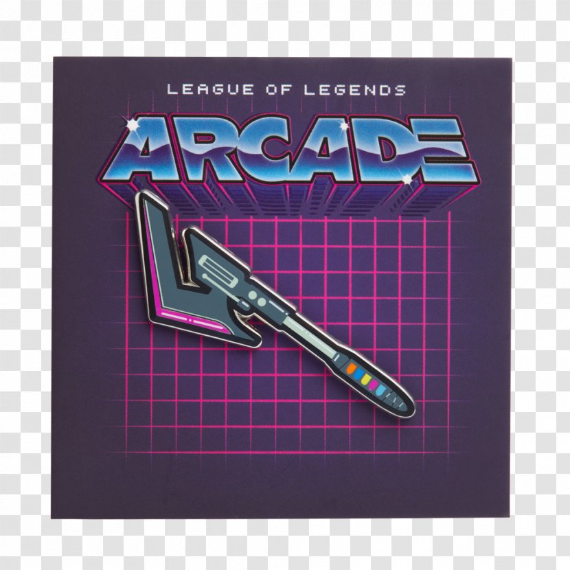 Weapon Arcade Game Hero Glaive Lapel Pin - League Of Legends Transparent PNG