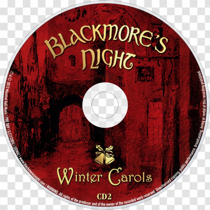 Winter Carols Blackmore's Night Paris Moon Compact Disc DVD - Frame Transparent PNG