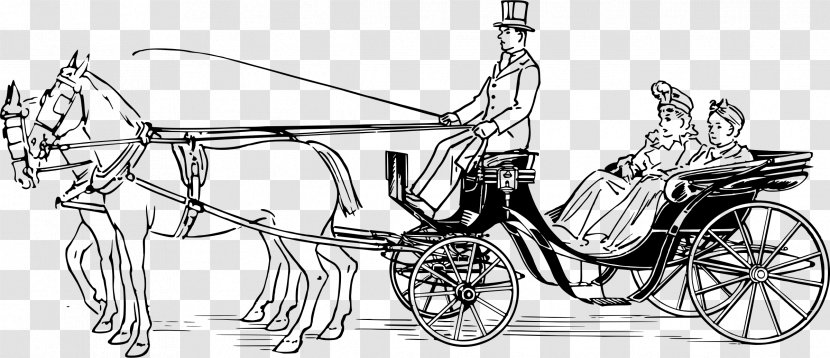 Horse Victoria Carriage Clip Art - And Buggy Transparent PNG