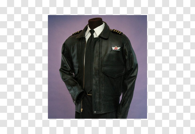 Leather Jacket - G1 Military Flight Transparent PNG