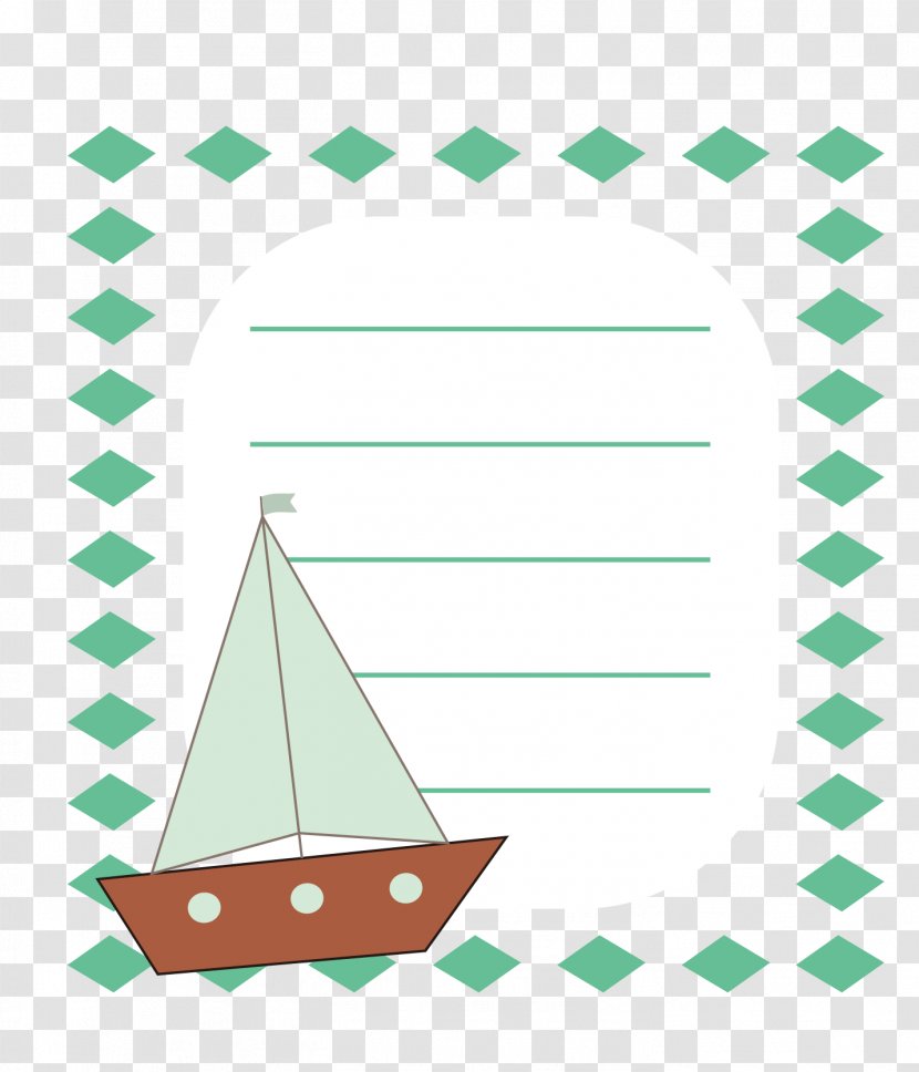 Diamant Koninkrijk Euclidean Vector Boat - Screenshot - Border Material Transparent PNG