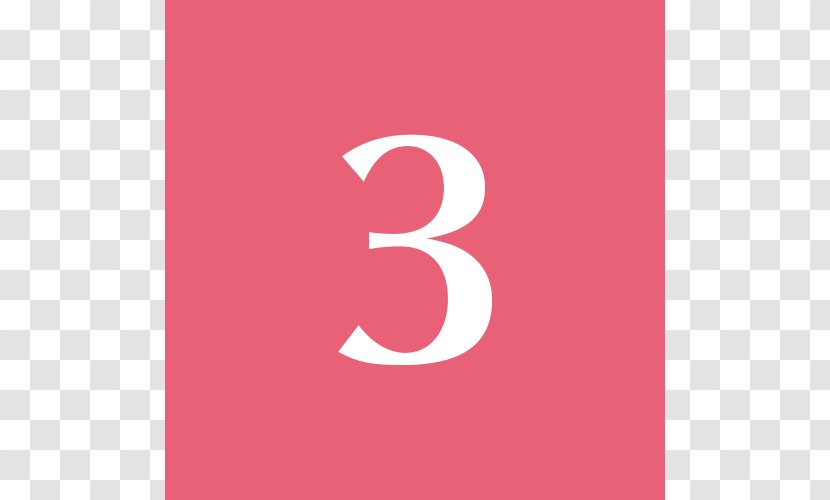 Logo Brand Pink M Number - Design Transparent PNG