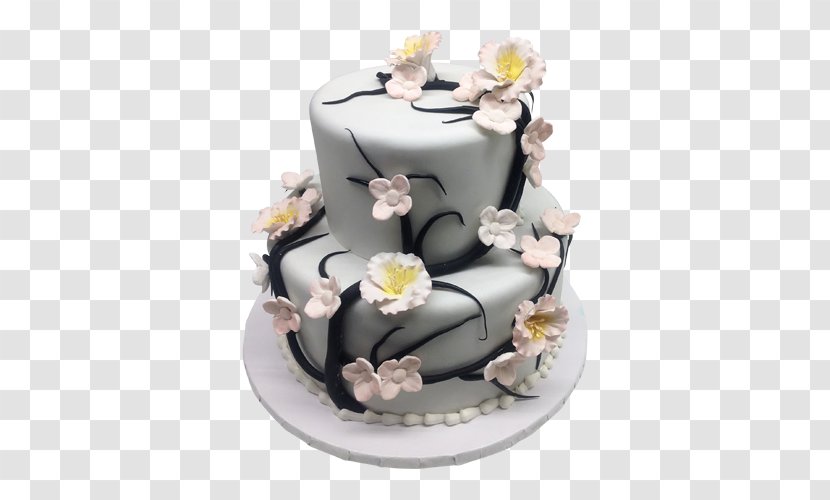 Wedding Cake Sugar Decorating Torte Paste - Dessert Transparent PNG