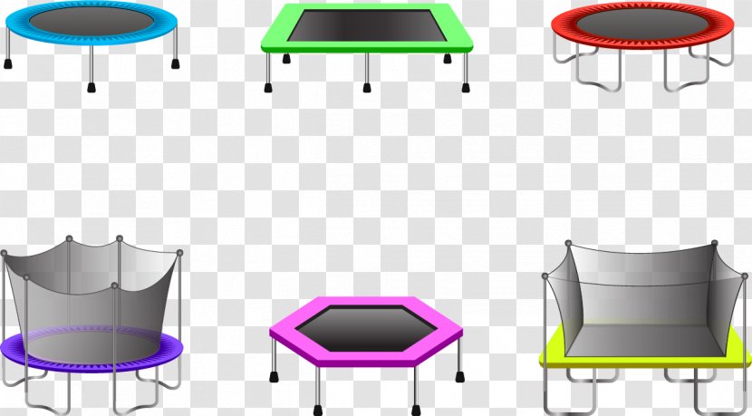 Trampoline Clip Art - Chair - Vector Kinds Of Transparent PNG