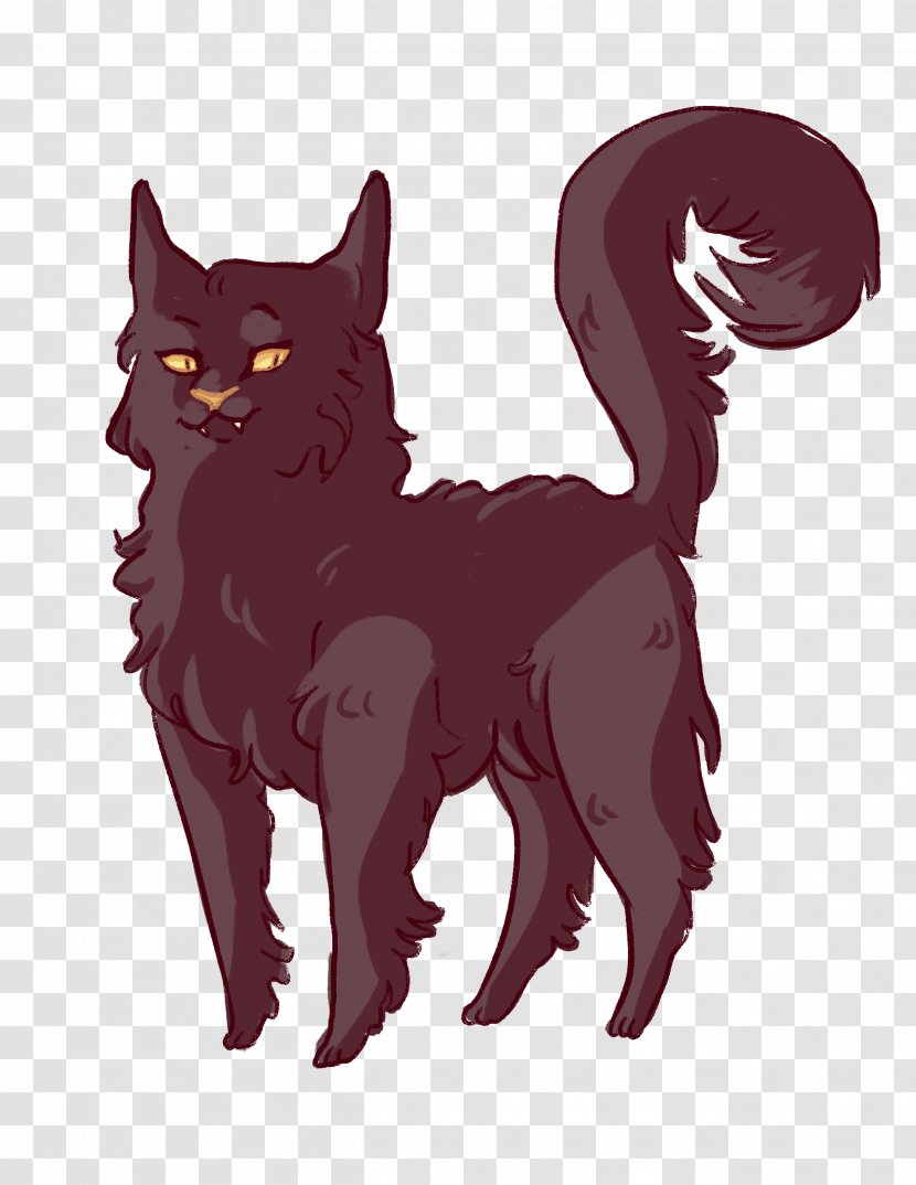 Black Cat Kitten Whiskers Dog - Carnivoran Transparent PNG