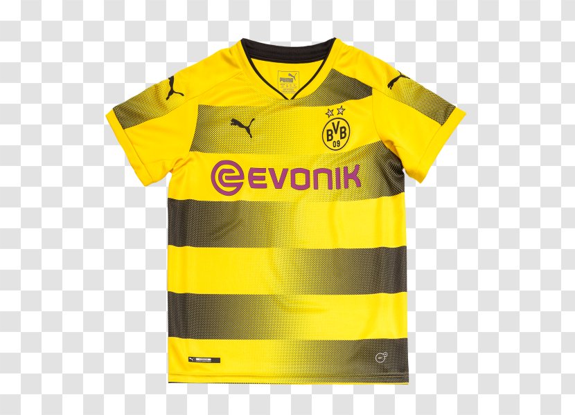 Borussia Dortmund T-shirt 2017–18 Bundesliga Jersey Kit - Active Shirt Transparent PNG