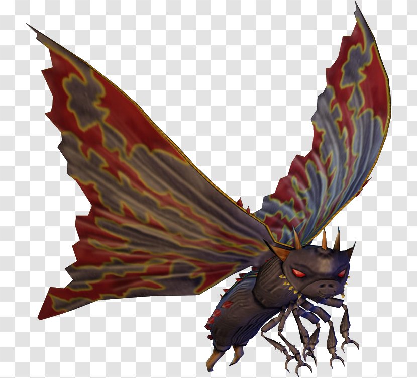 Battra Godzilla: Unleashed Mothra Gigan - Moths And Butterflies - Godzilla Transparent PNG