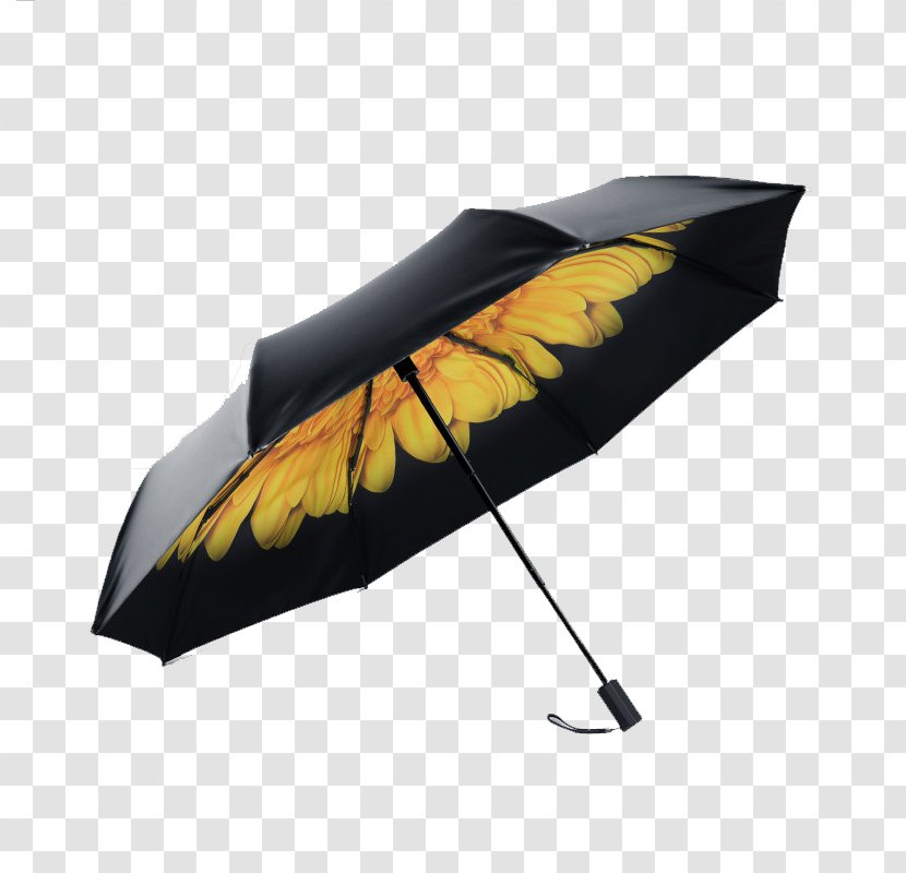 The Umbrellas Sun Protective Clothing Sunscreen - Persimmon Down Double Black Umbrella Parasol Transparent PNG