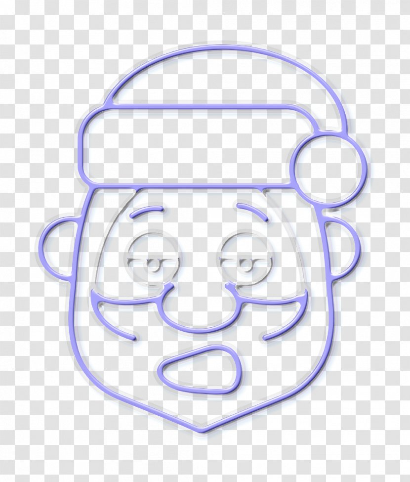 Christmas Santa - Mouth - Smile Transparent PNG