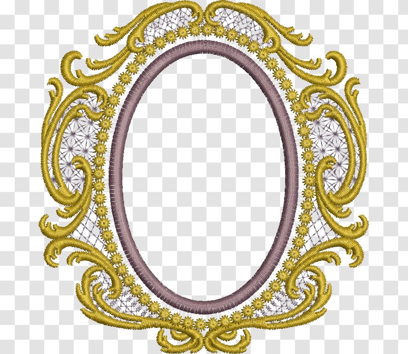 Embroider Now Oval Interior Design Services Embroidery - Makeup Mirror Transparent PNG