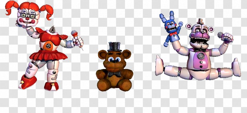 Five Nights At Freddy's: Sister Location Freddy's 3 4 Anniversary Happiness - Action Figure - 3rd Transparent PNG