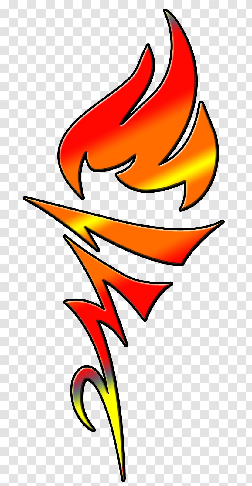 Torch Logo Olympic Flame Clip Art - Dia Los Muertos Transparent PNG