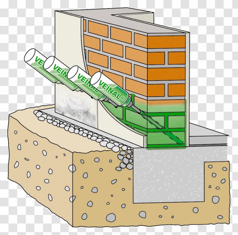 Wall Basement Moisture Masonry - Redevelopment - Wand Transparent PNG