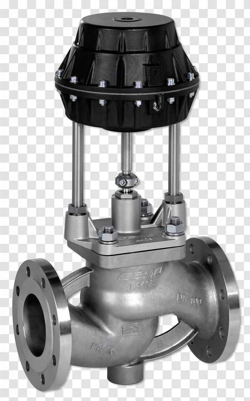 Globe Valve GEMÜ Gebr. Müller Apparatebau GmbH & Co. KG Pneumatics Ball - Check Transparent PNG