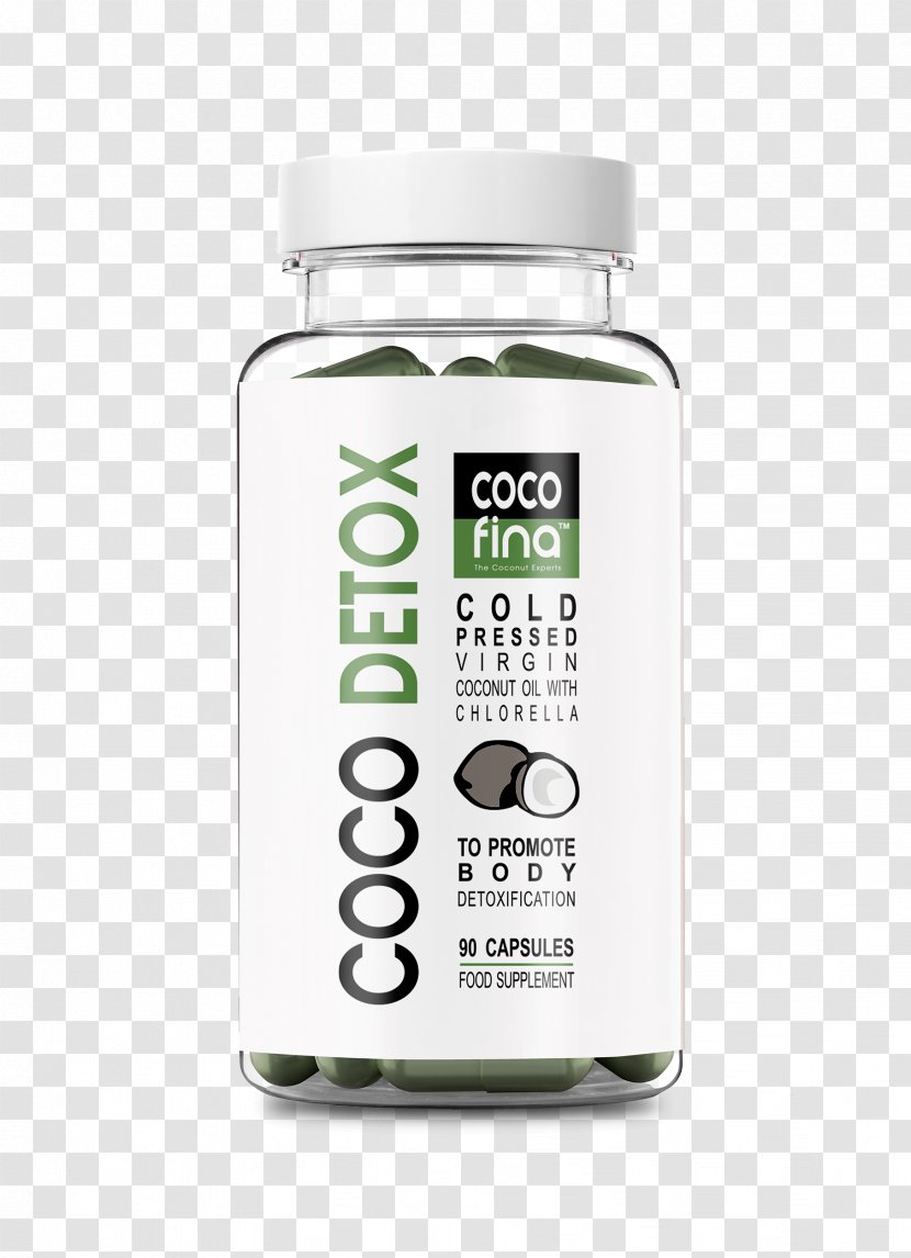 Dietary Supplement Coconut Oil Detoxification Capsule - Food Transparent PNG