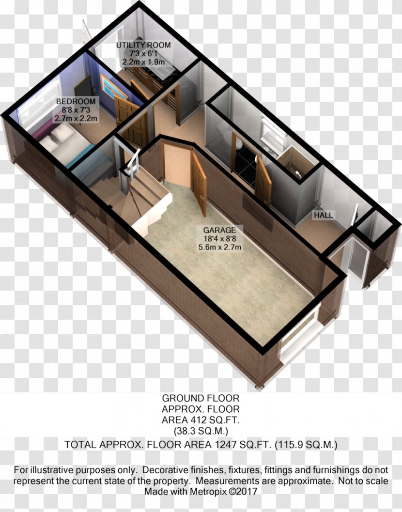 Floor Plan Rectangle - Furniture - Design Transparent PNG