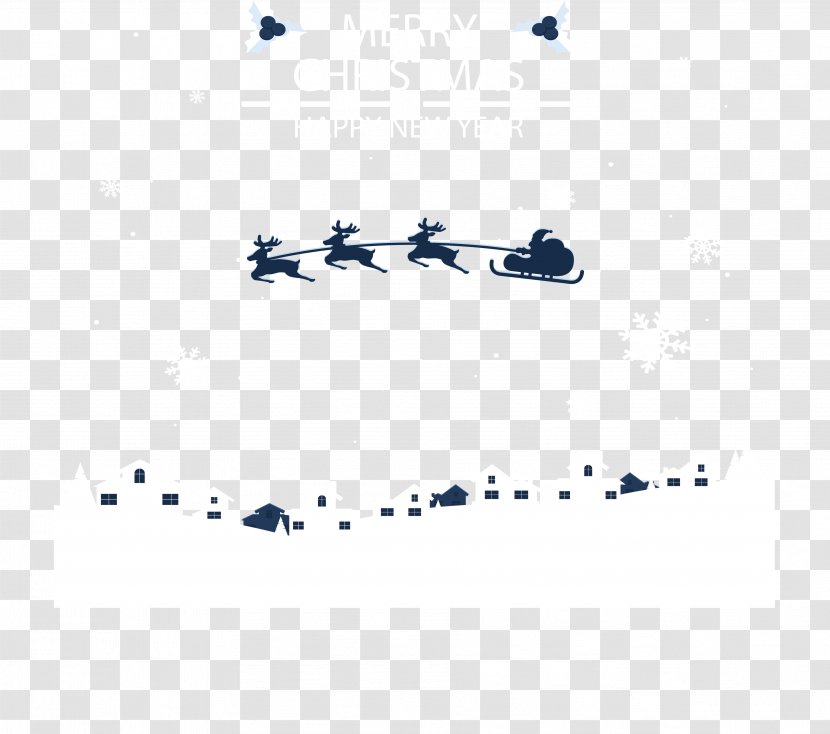Reindeer Christmas - Number - Car In The Sky Transparent PNG