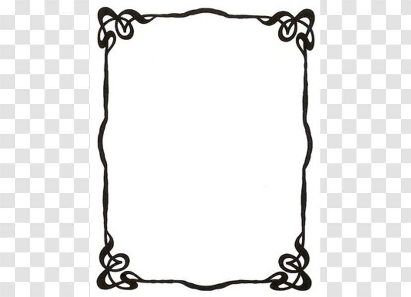 Picture Frame Free Content Clip Art - Drawing - Cool Borders To Draw Transparent PNG