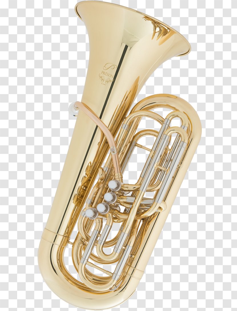 Tuba Euphonium Brass Instruments French Horns Saxhorn - Trombone Transparent PNG