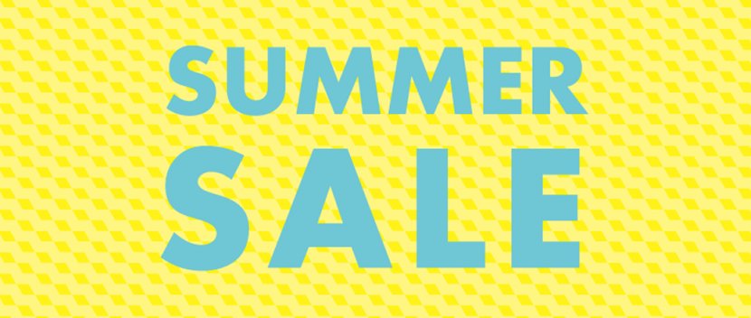 Summer Sale Promotion Sales Banner - Turquoise - Azure Transparent PNG