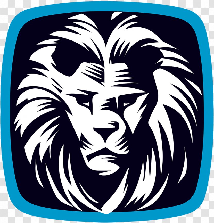 Logo Advertising Lion Leone's Pizza - Facial Hair - Okoye Transparent PNG