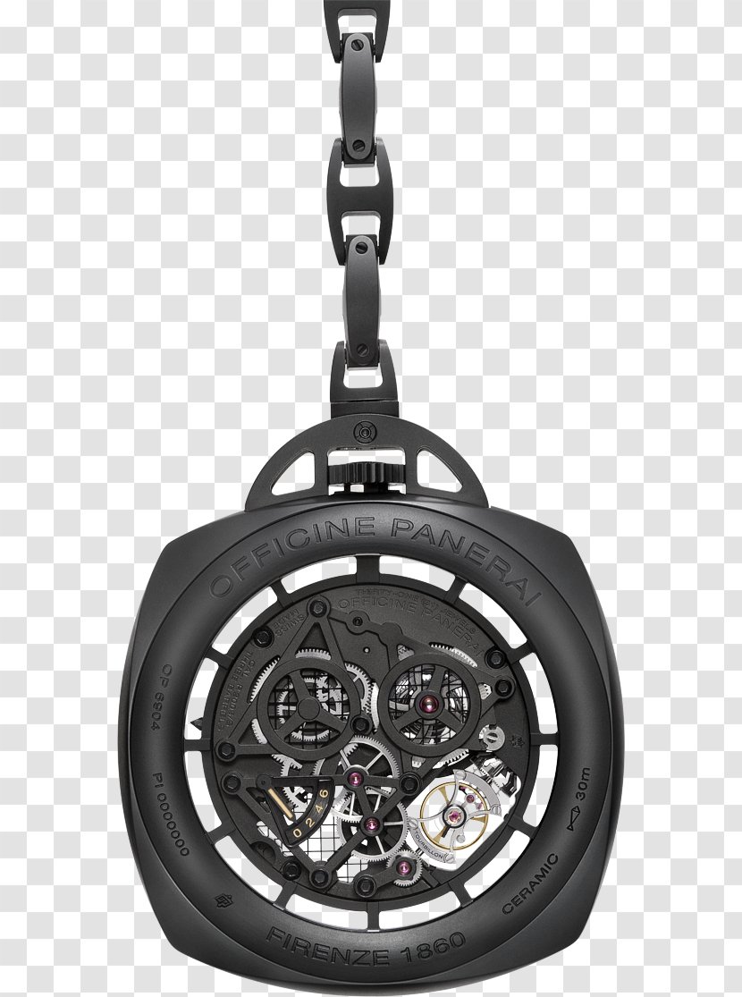 Panerai Pocket Watch Omega SA Tourbillon - Metal - Part Transparent PNG