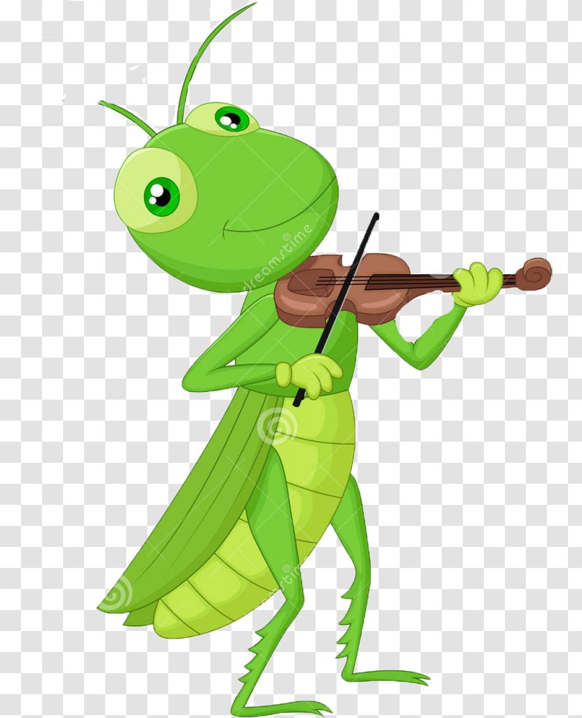 The Ant And Grasshopper Royalty-free Stock Photography - Green Transparent PNG