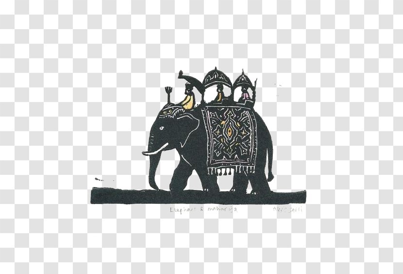 Indian Elephant - Asian - Cartoon Transparent PNG