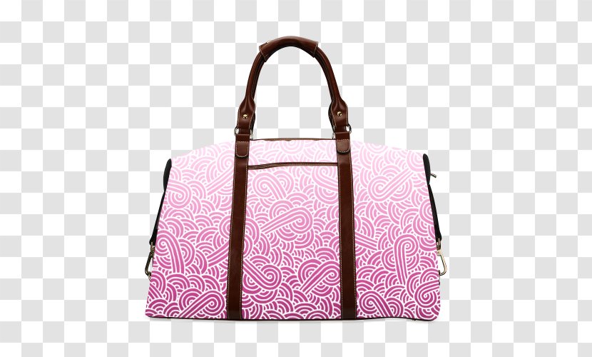 Tote Bag Diaper Bags Handbag Hand Luggage - Pink M - Travel Doodle Transparent PNG