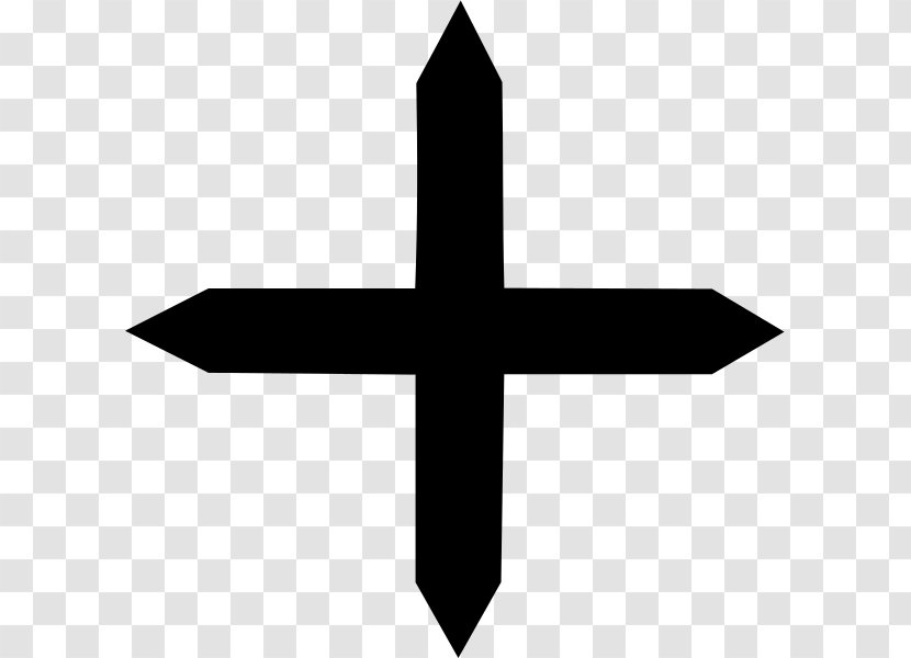 Arrow Cross Heraldry Symbol Transparent PNG