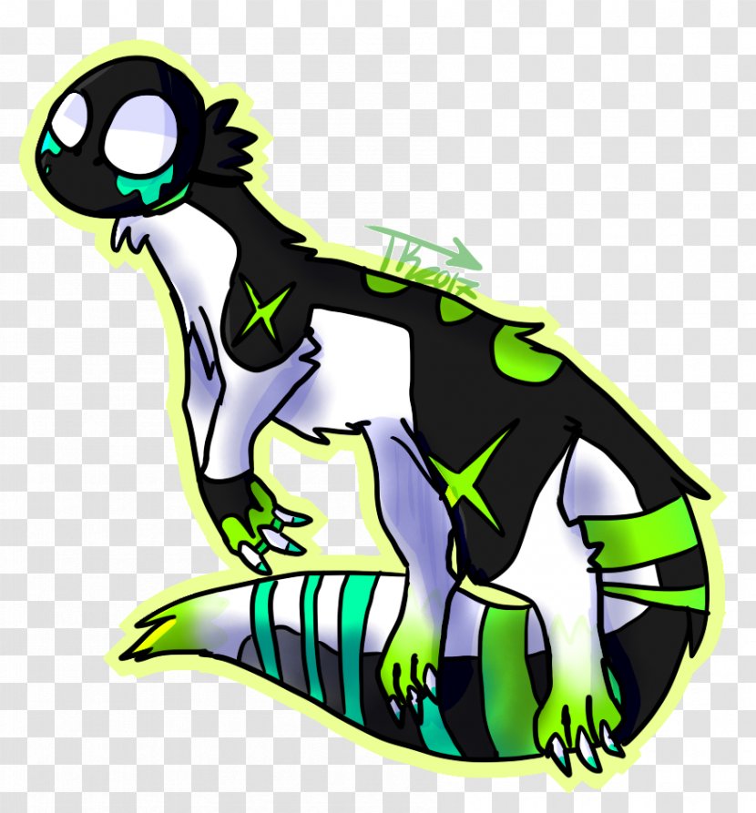 Cartoon Animal Legendary Creature - Green - Weiner Transparent PNG