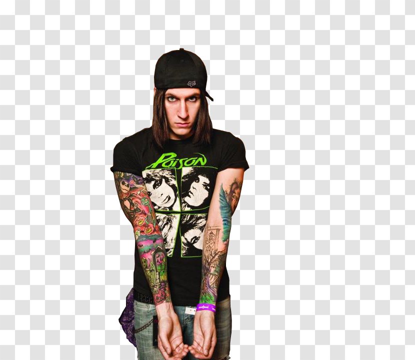 Jacky Vincent Falling In Reverse Guitar Musician Song Transparent PNG