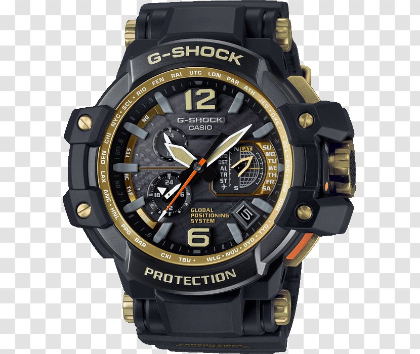 Master Of G G-Shock Watch Casio GPW-1000GB-1AER - Silhouette - Cartoon Transparent PNG