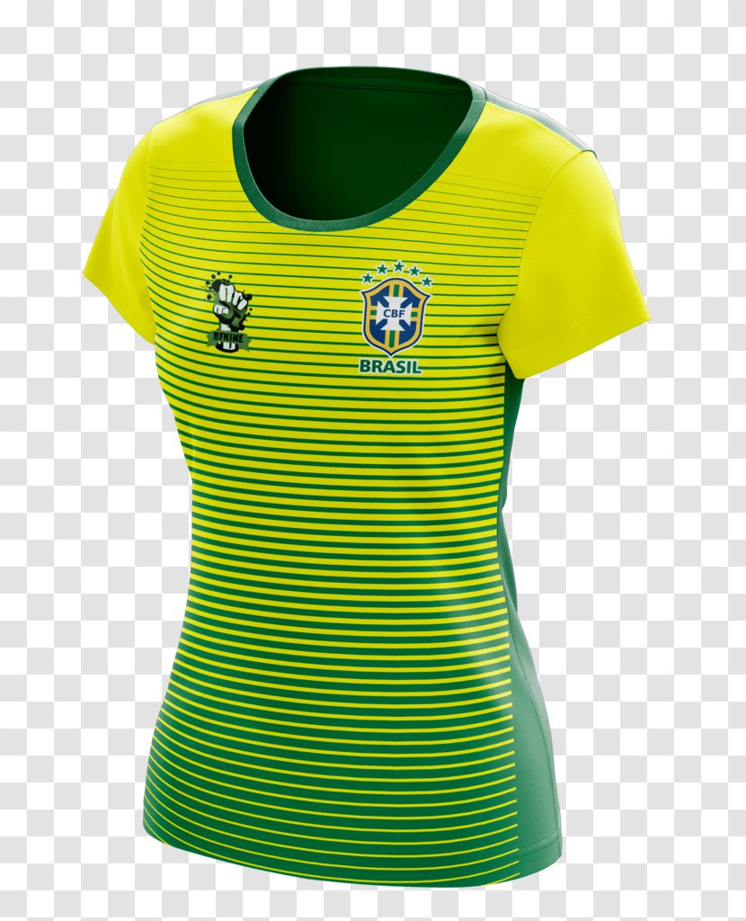 T-shirt 2014 FIFA World Cup Brazil National Football Team 2018 - Shirt - Camisa Brasil Transparent PNG