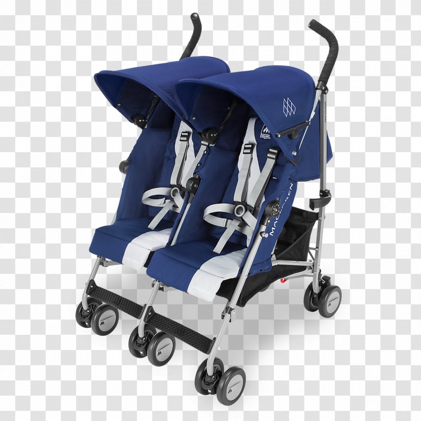 Maclaren Twin Triumph Baby Transport Quest Mark II - Charcoal - Bebê Transparent PNG