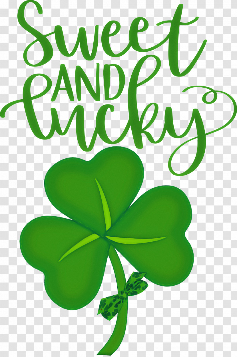 Sweet And Lucky St Patricks Day Transparent PNG