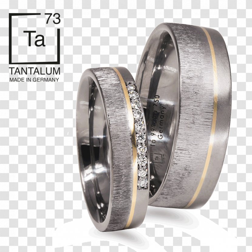 Wedding Ring Gold Platinum Jewellery - Silver Transparent PNG