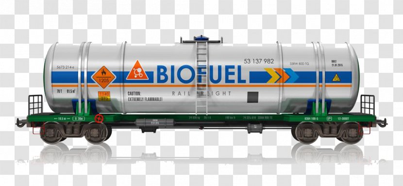 Rail Transport Train Freight Biofuel Cargo - Silver Big Truck Transparent PNG