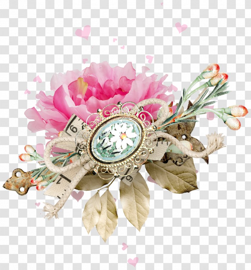 Flower Polyvore Jewellery - Blog - Mosaic Decorative Gemstone Jewelry Transparent PNG