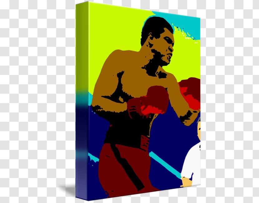 Gallery Wrap Poster Canvas Human Behavior - Muhammed Ali Transparent PNG