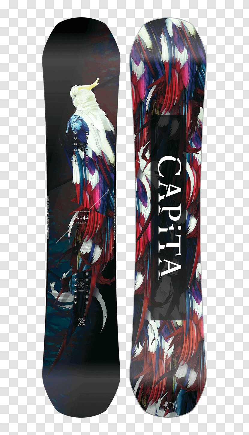 Bird Snowboard Feather CAPiTA Defenders Of Awesome (2017) Skiing - Capita - Feathered Arrow Transparent PNG